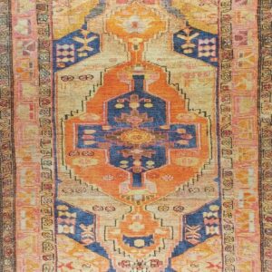 Talma Turkish Yellow Orange Pink Rug